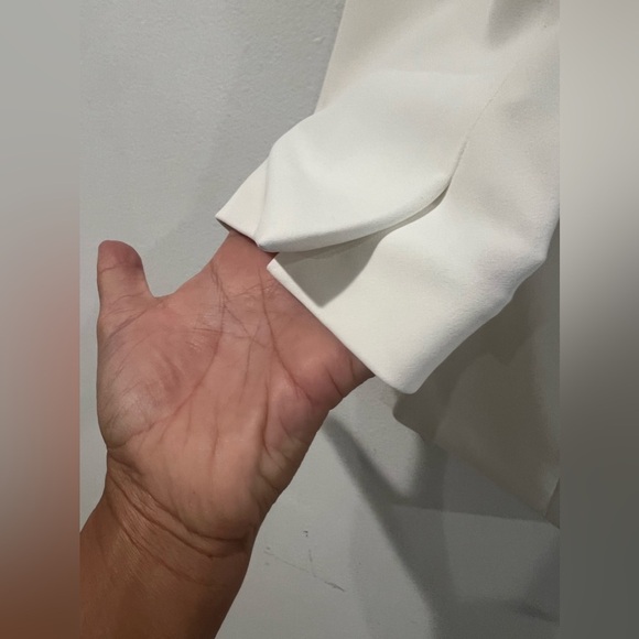 H&M BLAZER FOR WOMEN OFF WHITE  zise M NWT - Picture 4 of 11